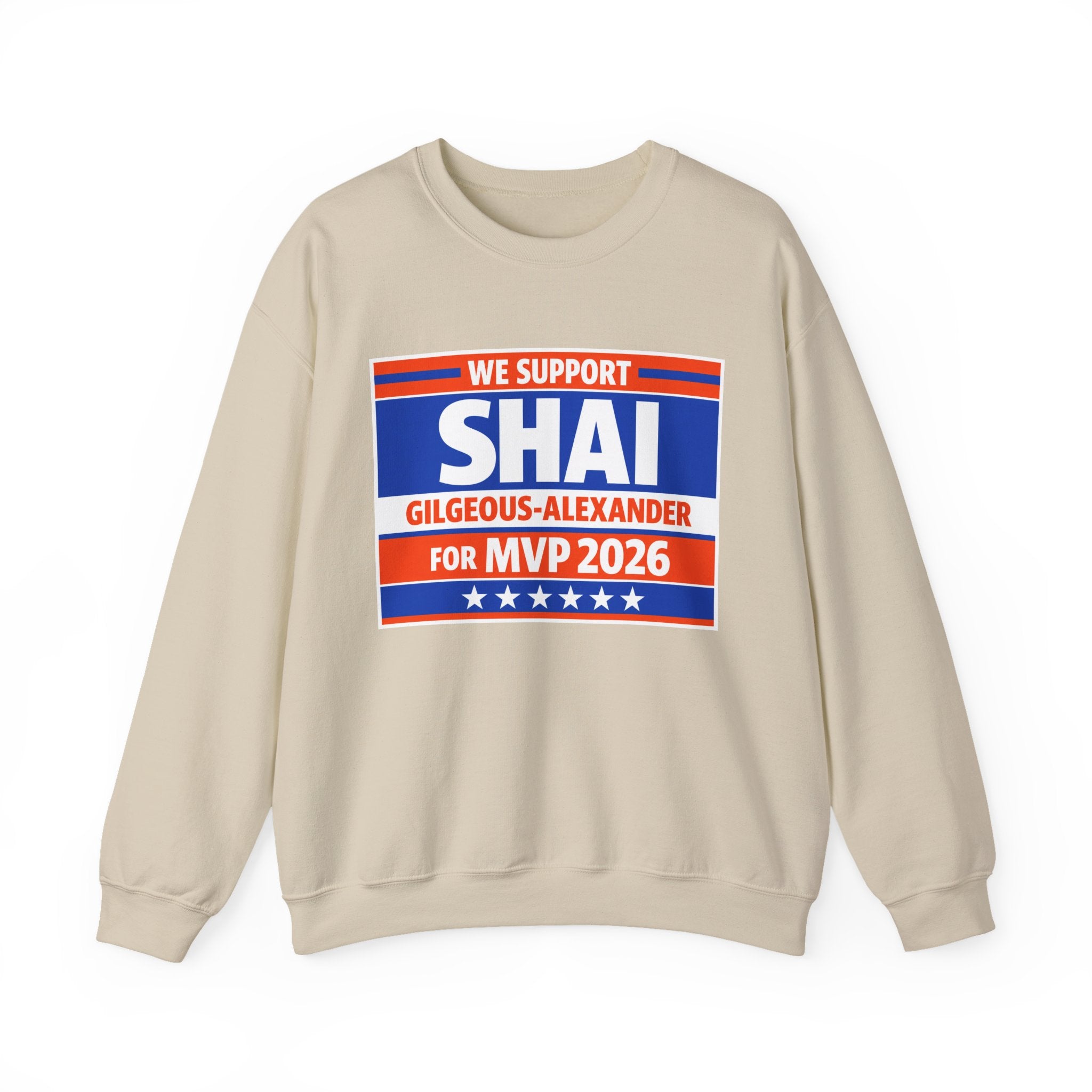 SGA for MVP faux political Crewneck Sweatshirt