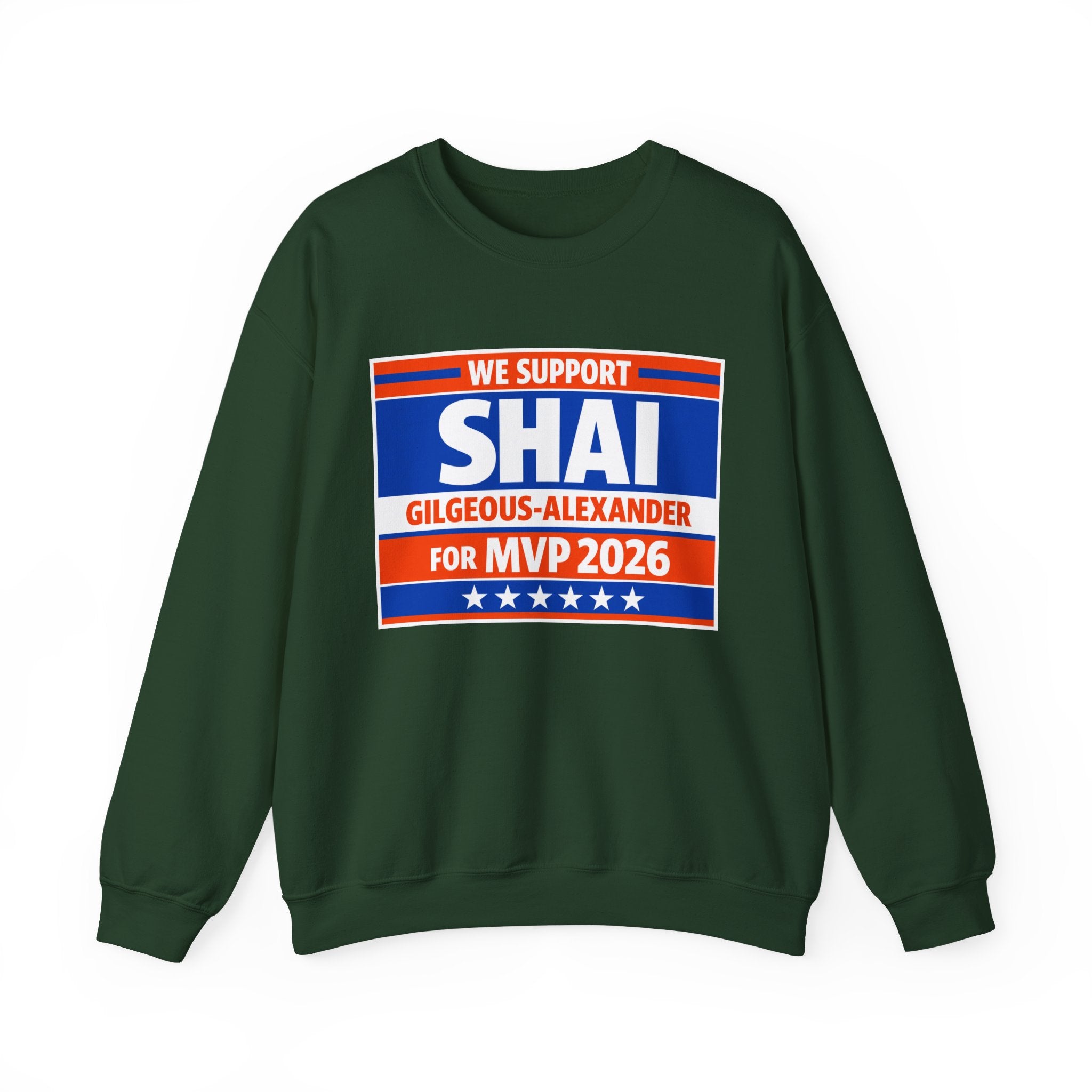 SGA for MVP faux political Crewneck Sweatshirt