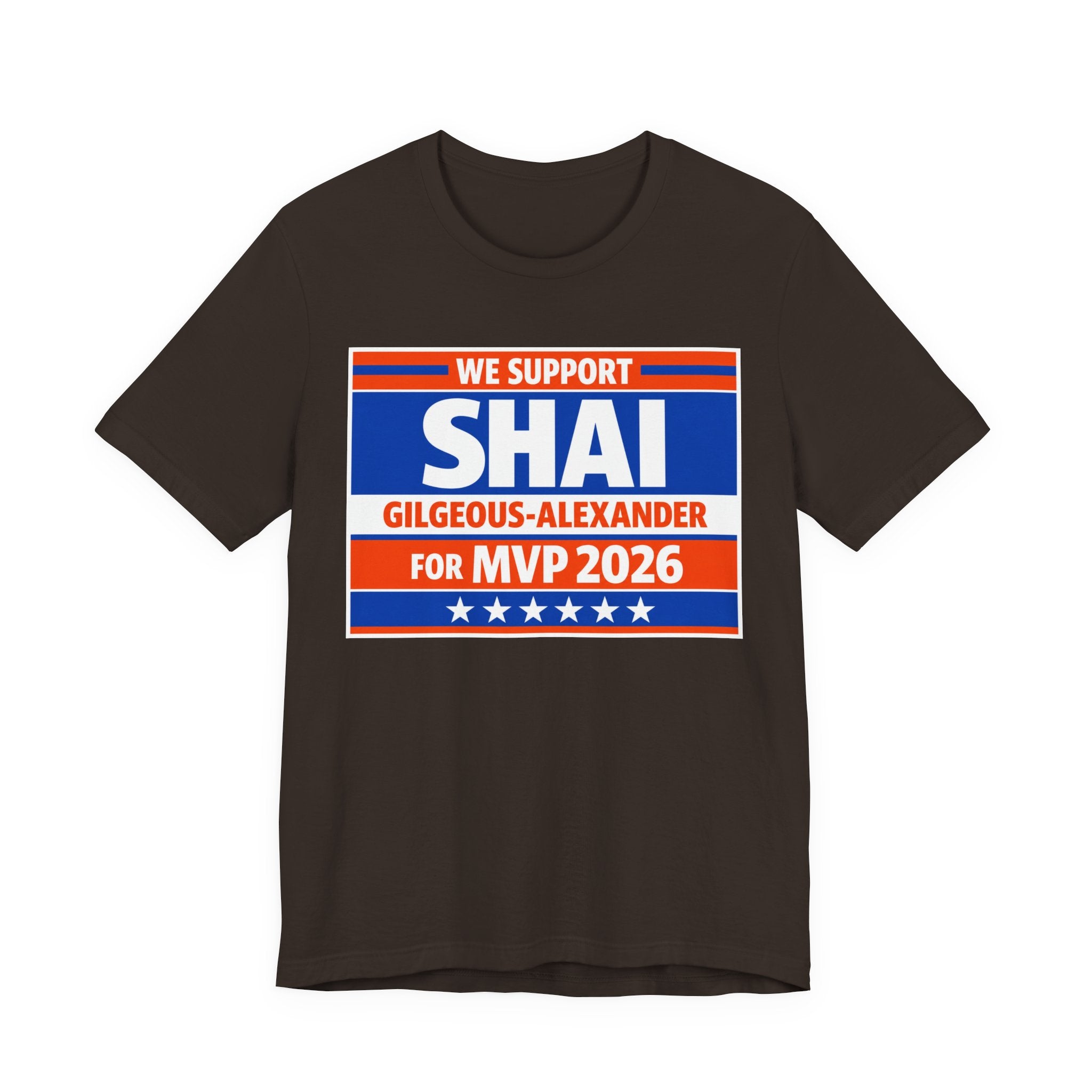 We Support Shai Gilgeous-Alexander For MVP 2026 T-Shirt