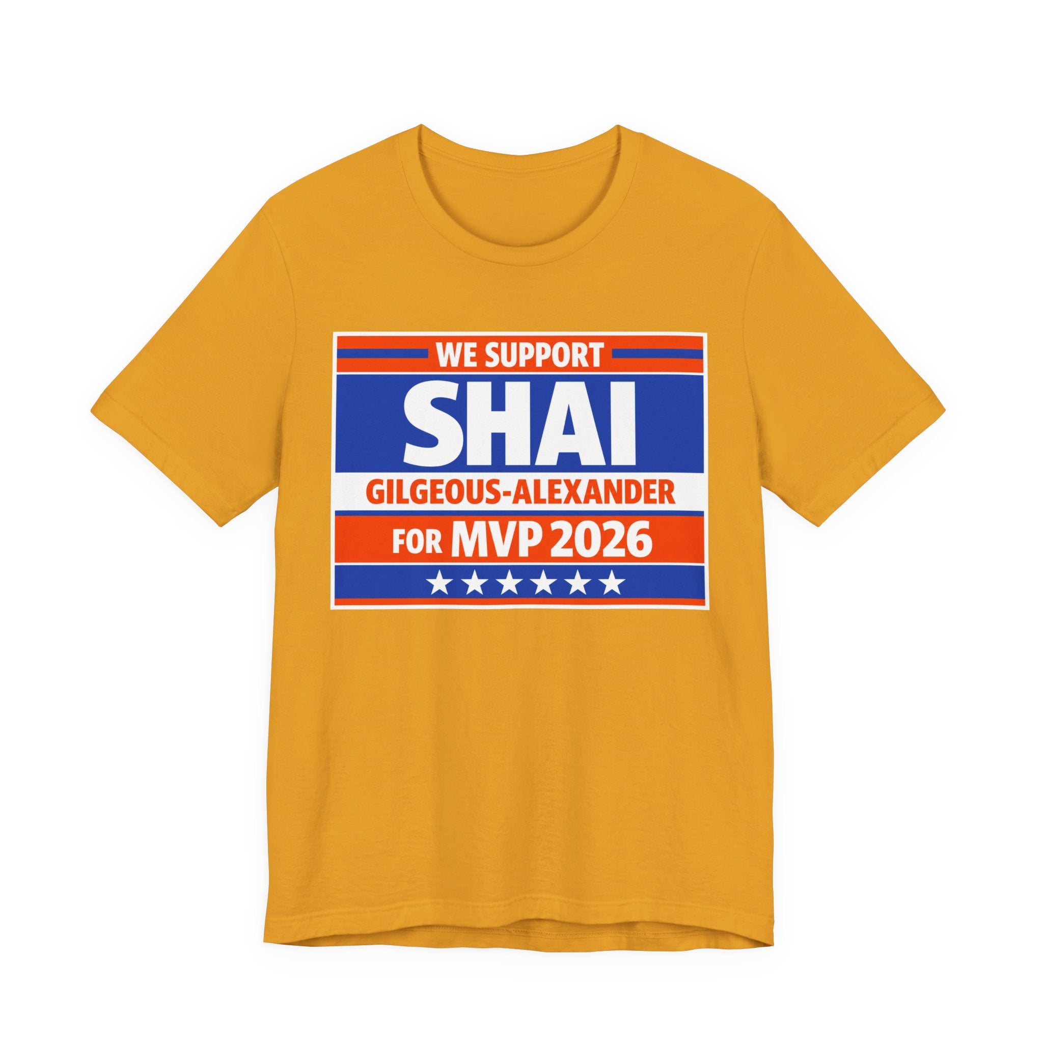 We Support Shai Gilgeous-Alexander For MVP 2026 T-Shirt