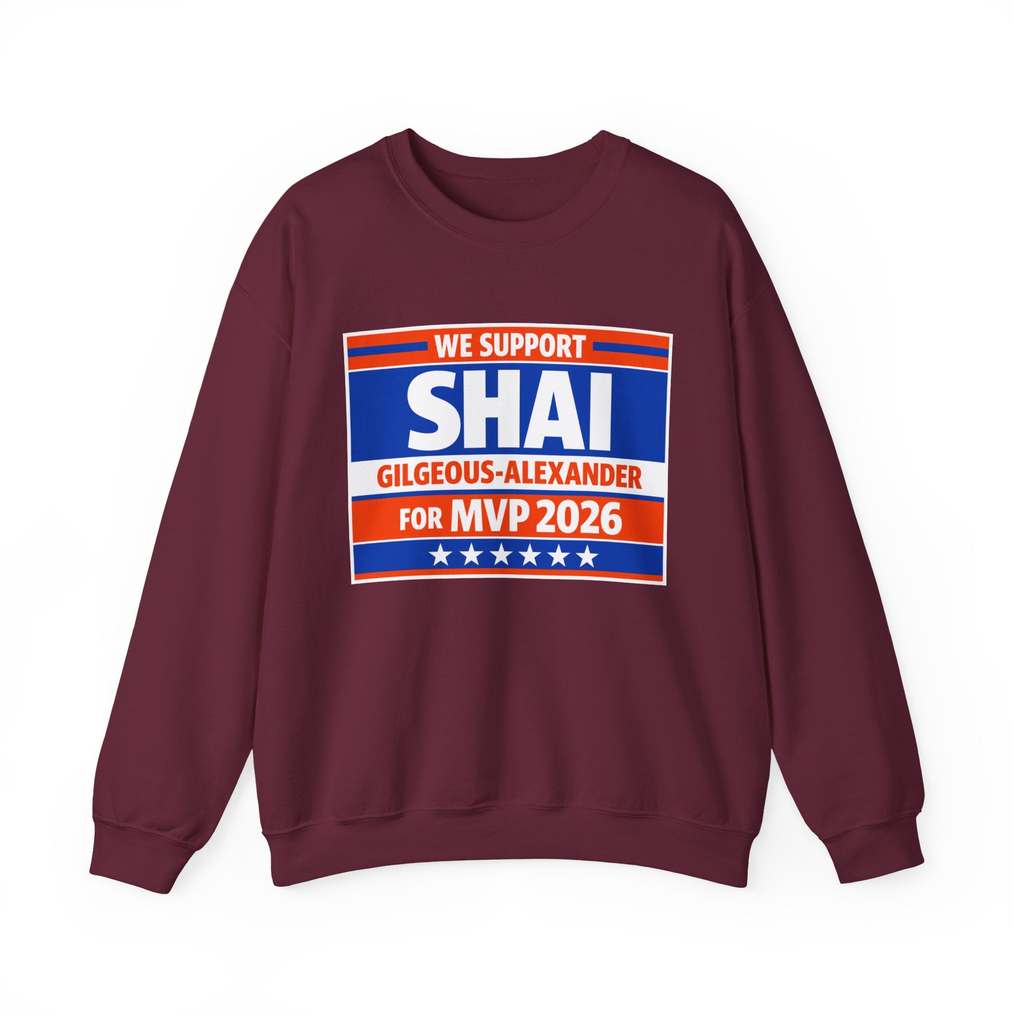 SGA for MVP faux political Crewneck Sweatshirt